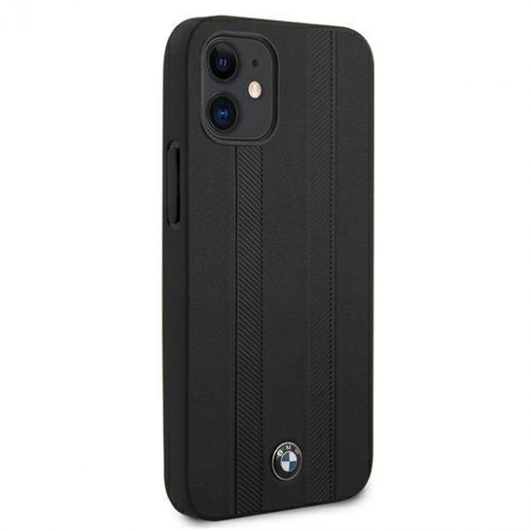 Etui BMW BMHCP12STTBK Husă rigidă pentru iPhone 12 mini 5,4" czarny/negru Husă Signature Tire Marks