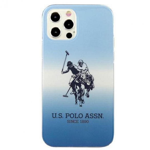 US Polo USHCP12MPCDGBL Husă pentru iPhone 12/12 Pro 6,1" niebieski/albastru Gradient Collection