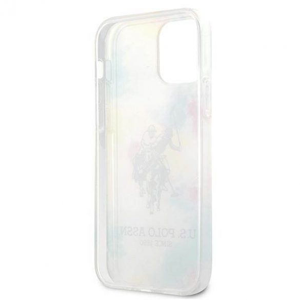 US Polo USHCP12SPCUSML Husă multicoloră pentru iPhone 12 mini 5,4" Tie & Dye Collection