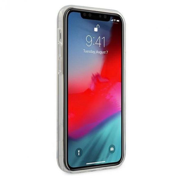 US Polo USHCP12MPCUSPA6 Husă pentru iPhone 12/12 Pro 6,1" biały/alb Logo Mania Collection