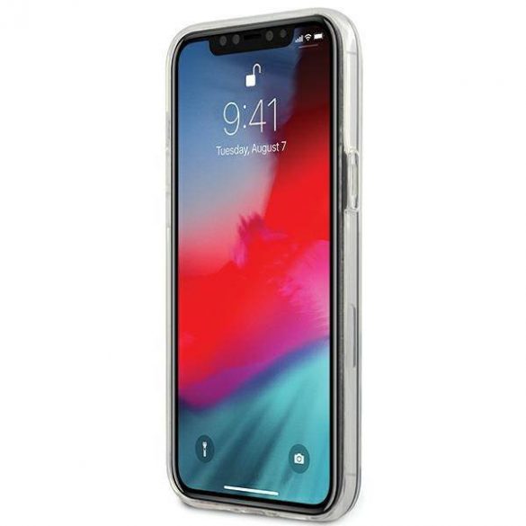 US Polo USHCP12MTPUHRWH Husă pentru iPhone 12/12 Pro 6,1" biał/alb Shiny Big Logo