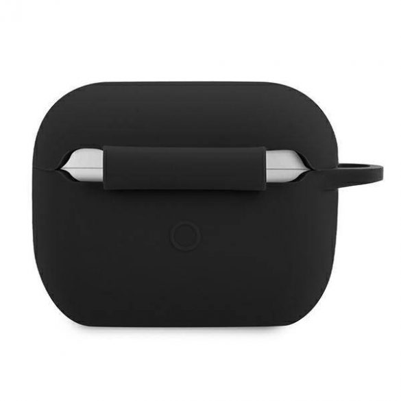 Husă Mini MIACAPSLTBK AirPods Pro carcasă rigidă neagră Husă Silicon Collection