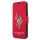 US Polo USFLBKP12LPUGFLRE Husă pentru iPhone 12 Pro Max 6,7" czerwony/carte roșie Polo Embroidery Collection