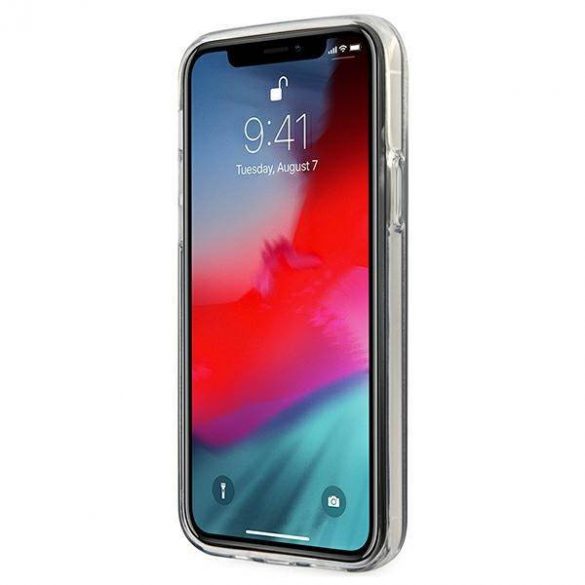 Guess GUHCP12MPCUGLSBK Husă rigidă pentru iPhone 12/12 Pro 6,1 inchi, negru/czarny