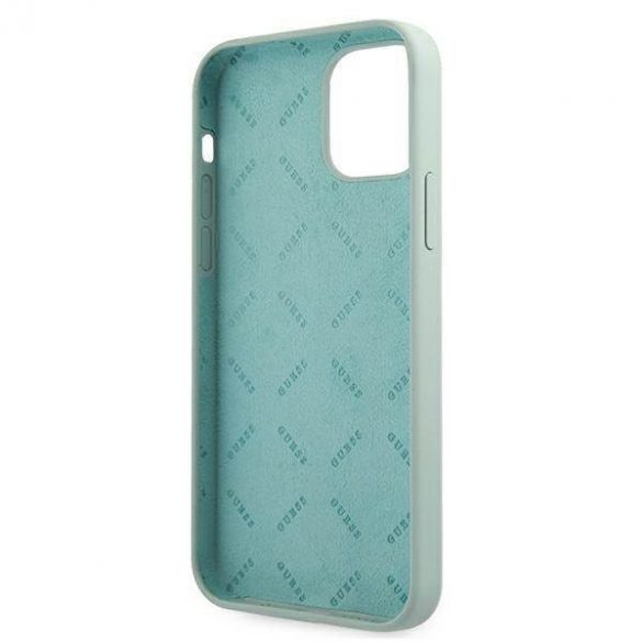 Guess GUHCP12SLSVSBF iPhone 12 mini 5,4" niebieski fuksja/blue fuschia hardcase Husă vintage din silicon