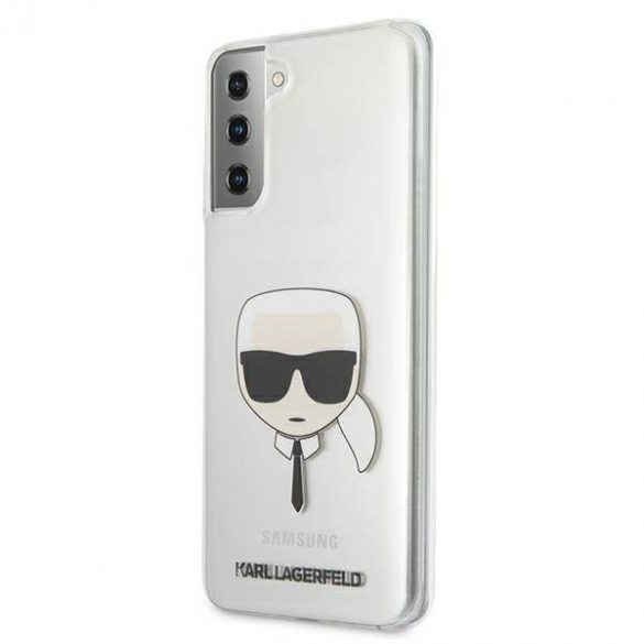 Karl Lagerfeld KLHCS21MKTR S21+ G996 Hardcase Transparent Karl's Head