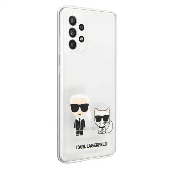 Karl Lagerfeld KLHCA72CKTR A72 A725 husă transparentă Husă Karl & Choupette