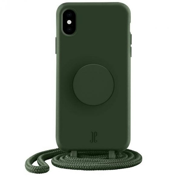 Etui JE PopGrip iPhone X/XS zielony/greener pastures 30015 (Just Elegance)