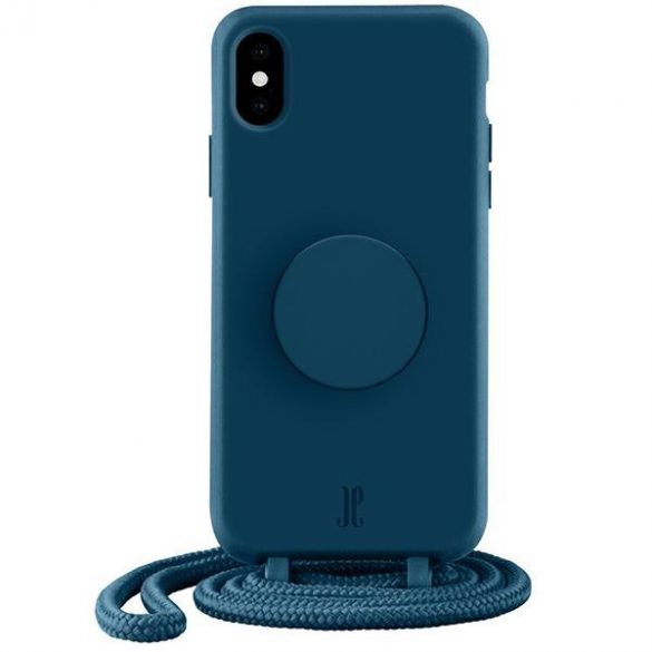 Husă JE PopGrip iPhone X/XS albastru marin/zafir albastru 30018 (Just Elegance)