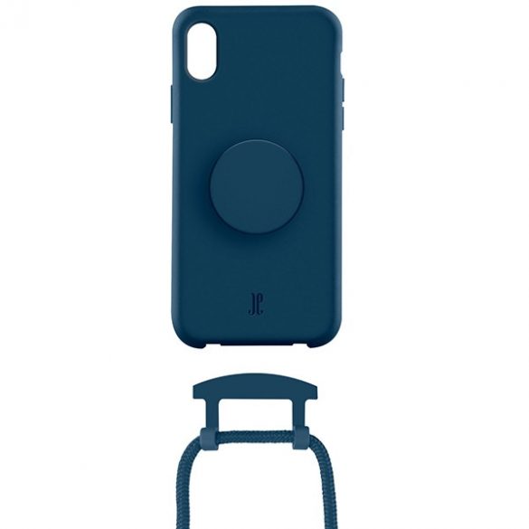 Husă JE PopGrip iPhone X/XS albastru marin/zafir albastru 30018 (Just Elegance)