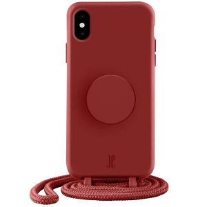 Etui JE PopGrip iPhone X/XS herbaciano różowy/ceai rose 30020 (Just Elegance)