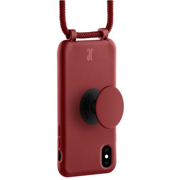 Etui JE PopGrip iPhone X/XS herbaciano różowy/ceai rose 30020 (Just Elegance)