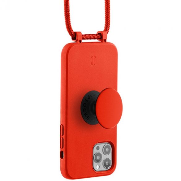 Etui JE PopGrip iPhone 12/12 Pro 6,1 czerwony/red 30034 (Just Elegance)"