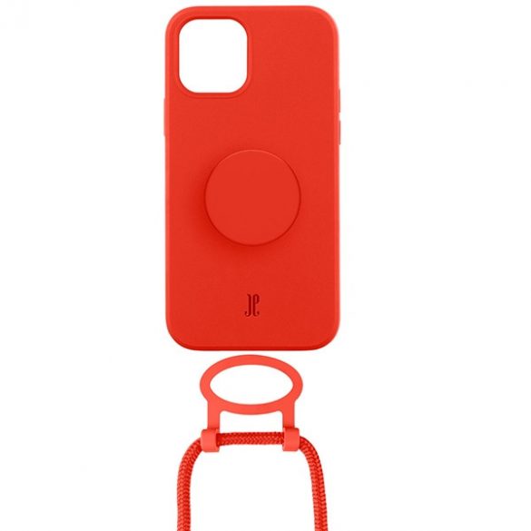 Etui JE PopGrip iPhone 12/12 Pro 6,1 czerwony/red 30034 (Just Elegance)"