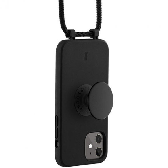 Etui JE PopGrip iPhone 11/Xr 6,1 czarny/negru 30042 (Just Elegance)"