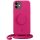 Etui JE PopGrip iPhone 11/Xr 6,1 różowy/orhidee floare 30045 (Just Elegance)"