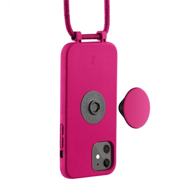 Etui JE PopGrip iPhone 11/Xr 6,1 różowy/orhidee floare 30045 (Just Elegance)"