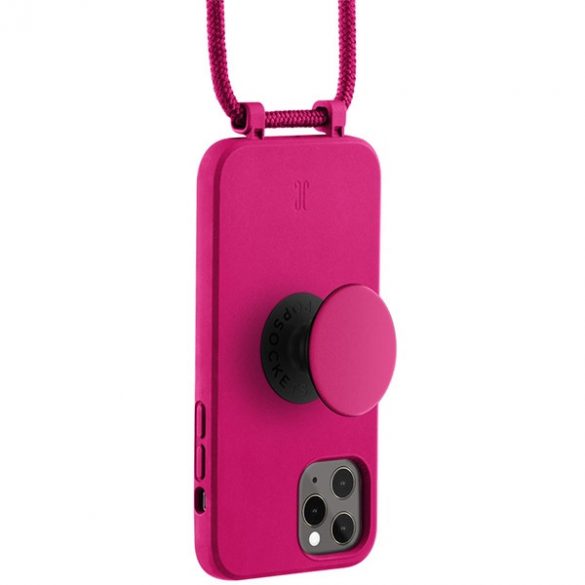 Etui JE PopGrip iPhone 11 Pro 5,8 różowy/orhidee floare 30051 (Just Elegance)"