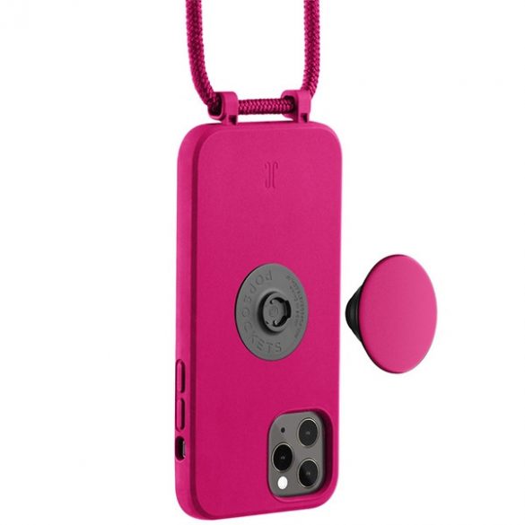 Etui JE PopGrip iPhone 11 Pro 5,8 różowy/orhidee floare 30051 (Just Elegance)"