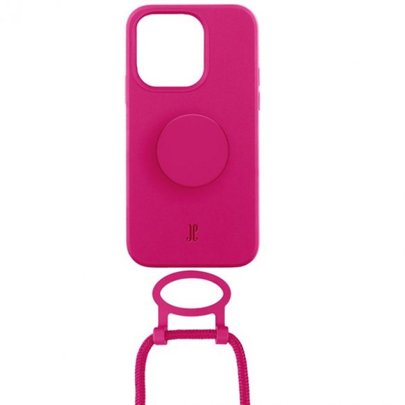 Etui JE PopGrip iPhone 13 Pro 6,1 różowy/orhidee floare 30072 (Doar eleganță)"