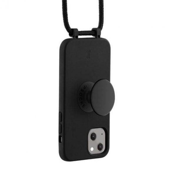 Etui JE PopGrip iPhone 13 / 14 / 15 6,1" czarny/negru 30129 AW/SS23 (Just Elegance)