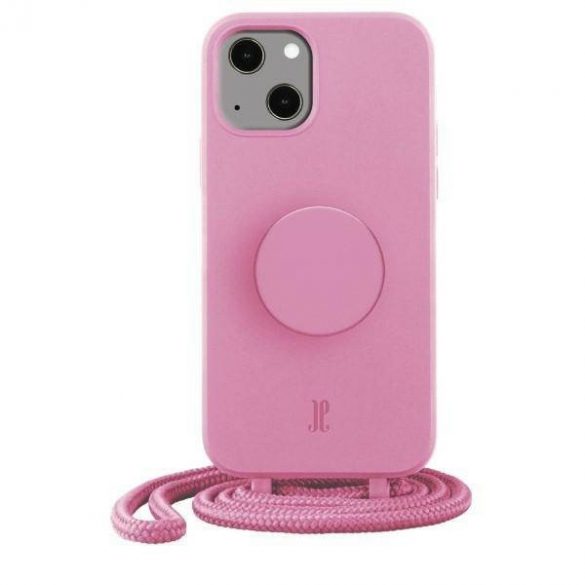 Etui JE PopGrip iPhone 14 / 15 / 13 6.1" pastelowy rożowy/pastel roz 30142 AW/SS23 (Just Elegance)