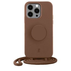 Husă Etui JE PopGrip iPhone 14 Pro 6.1" brązowy/brown sugar 30147 (Just Elegance)