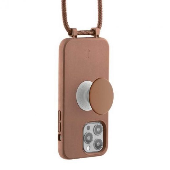 Husă Etui JE PopGrip iPhone 14 Pro 6.1" brązowy/brown sugar 30147 (Just Elegance)