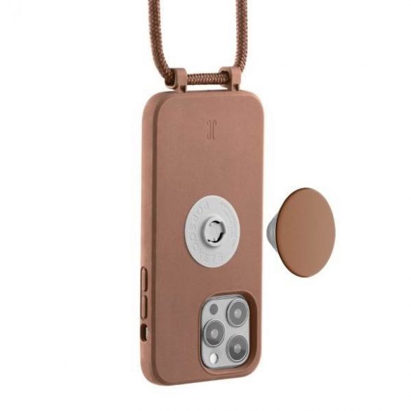 Husă Etui JE PopGrip iPhone 14 Pro 6.1" brązowy/brown sugar 30147 (Just Elegance)