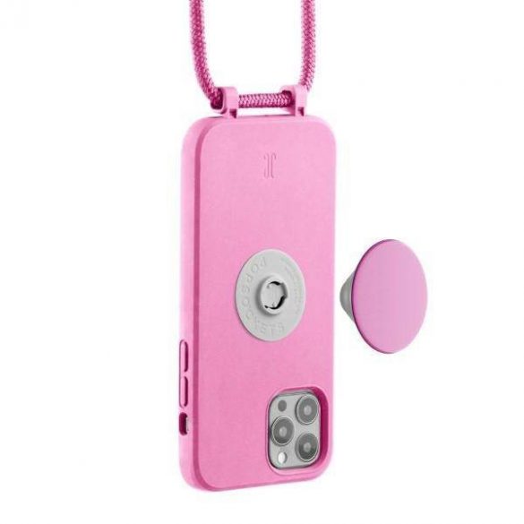 Husă Etui JE PopGrip iPhone 12/12 Pro 6,1" pastelowy różowy/roz pastel 30158 (Just Elegance)