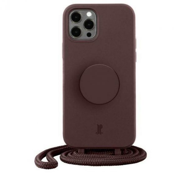 Husa Etui JE PopGrip iPhone 12/12 Pro 6,1" truflowy/truffle 30165 (Just Elegance)