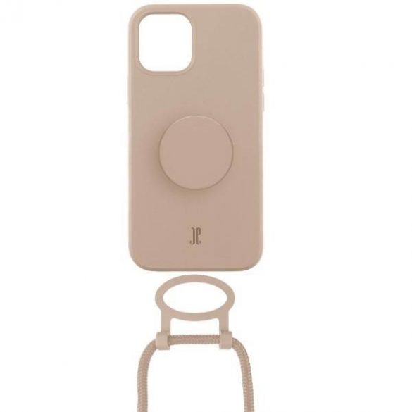 Etui JE PopGrip iPhone 14 Plus / 15 Plus 6.7" beżowy/bej 30181 AW/SS23 (doar eleganță)