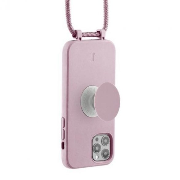 Husă Etui JE PopGrip iPhone 12/12 Pro 6,1" jasno różowy/rose breath 30183 (Just Elegance)