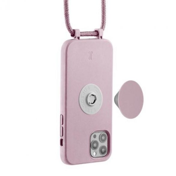 Husă Etui JE PopGrip iPhone 12/12 Pro 6,1" jasno różowy/rose breath 30183 (Just Elegance)