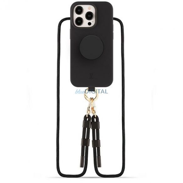 Etui JE 3in1 PopGrip iPhone 15 Pro 6.1" czarny/negru 30485 (Just Elegance)