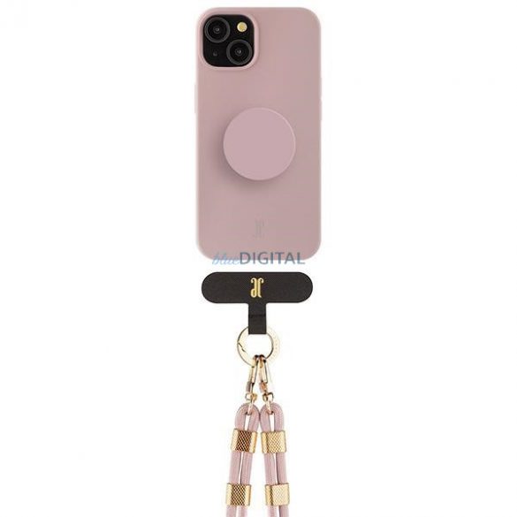 Etui JE 3in1 PopGrip iPhone 15 6.1" rożowy/rose 30494 (Doar eleganță)