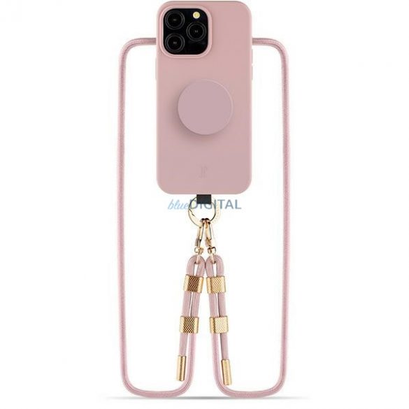 Etui JE 3in1 PopGrip iPhone 15 Pro 6.1" rożowy/rose 30495 (doar eleganță)