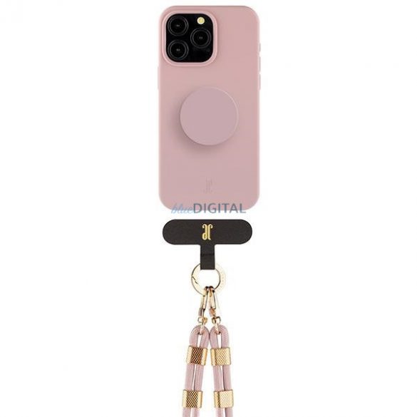 Etui JE 3in1 PopGrip iPhone 15 Pro 6.1" rożowy/rose 30495 (doar eleganță)