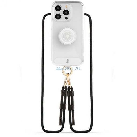 Etui JE 3in1 PopGrip iPhone 15 Pro 6.1" przezroczysty/clear 30525 (doar eleganță)