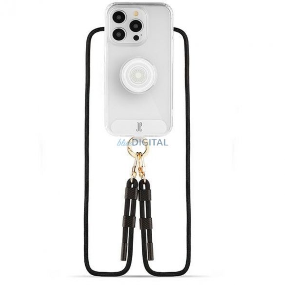 Etui JE 3in1 PopGrip iPhone 15 Pro Max 6,7" przezroczysty/clear 30526 (Doar eleganță)