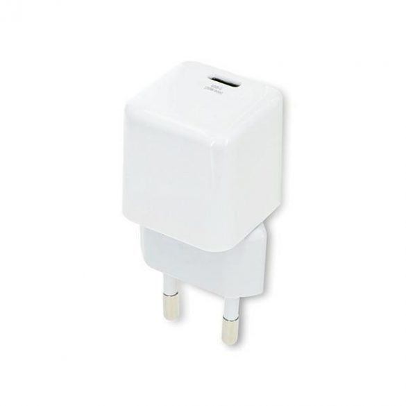 4smarts Ładowarka sieciowa + kabel MFI VoltPlug PD 30W GaN USB-C/Lightning 1,5m biała/alb 451534