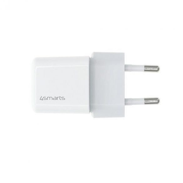 4smarts Ładowarka sieciowa + kabel MFI VoltPlug PD 30W GaN USB-C/Lightning 1,5m biała/alb 451534