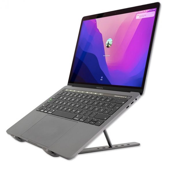 4smarts Podstawka pod laptop ErgoFix H18 Suport de birou gri spațial 496278