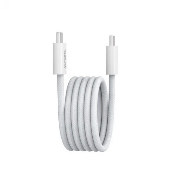 4smarts Kabel USB-C 100W 5A 1,5m magnetycznie zwijany biały/alb 541012