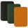 4smarts Portfel Magnetic Case Suport card magnetic RFID 3 buc - negru/verde/portocaliu