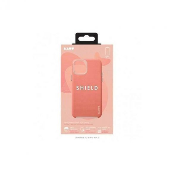 Husă Etui Laut Shield iPhone 12 Pro Max coral/rożowy 42736