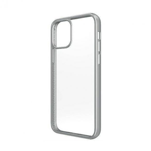 Husă PanzerGlass ClearCase pentru iPhone 12 Pro Max Satin Silver AB