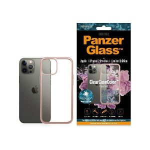 Panzer sticlă ClearHusă iPhone 12 Pro Max Rose Gold AB husă