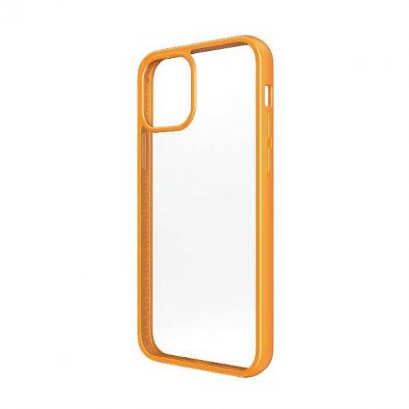 Husa PanzerGlass ClearCase pentru iPhone 12 Mini Orange AB