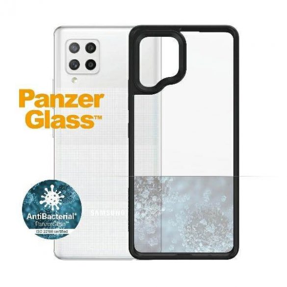 Carcasă PanzerGlass ClearCase Samsung A42 5G neagră/czarny